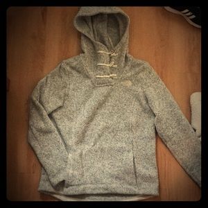 Northface Heather-Gray Fleece